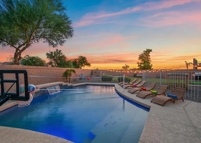 Mirage Peak Manor Luxury Pool Games Hosted By Relaxtay Casa Grande