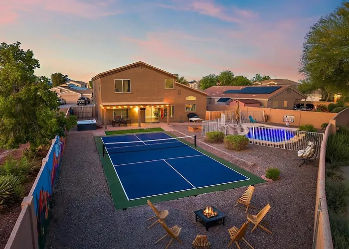 Villa Mirage Peak Manor Luxury Pool Games Hosted By Relaxtay Casa Grande